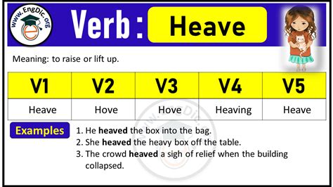 Heave past participle Archives - EngDic