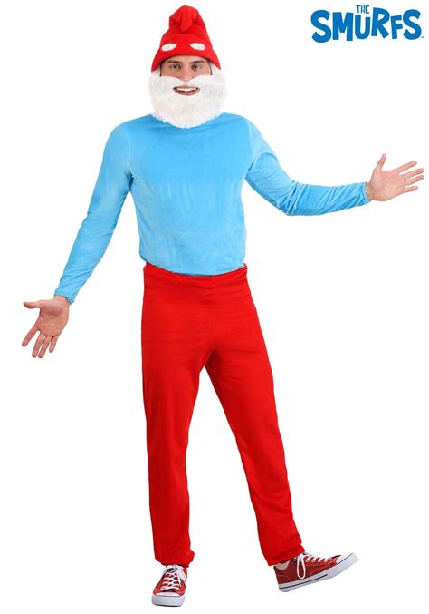 Plus Size Men's Papa Smurf Costume