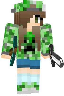 creeper girl | Nova Skin