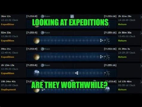 OGame :- Looking At Expeditions. Are They Worthwhile Or Not? (Early/Late Game) - YouTube