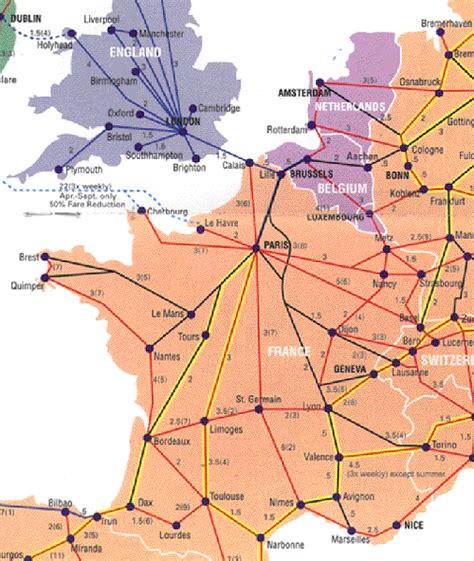 Chunnel Train Map - Best Train 2018