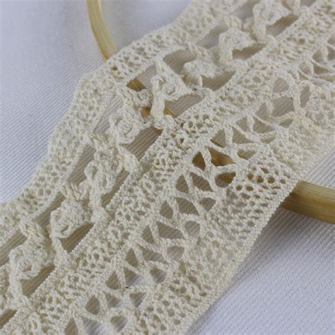 wide cotton crochet lace trims by the yard for crochet lace dresses