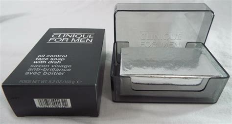 Clinique For Men Oil Control Face Bar Soap With Dish 5.2 oz - Cleansers ...