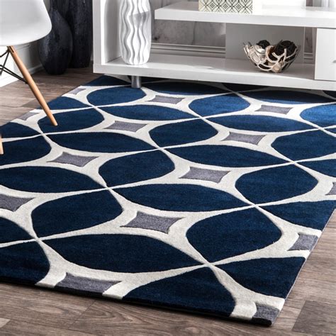 Buy Area Rugs Online at Overstock | Our Best Rugs Deals | Blue gray area rug, Blue living room ...