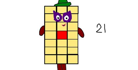 Numberblocks #21 by MikeJEddyNSGamer89 on DeviantArt