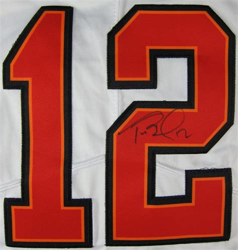 Tom Brady Autographed Tampa Bay Buccaneers Jersey - Memorabilia Center