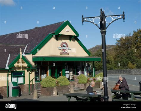 Llanberis Railway Station for the Snowdonia Mountain Railway Stock ...