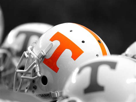 Tennessee Football Helmets Photograph by University of Tennessee Athletics