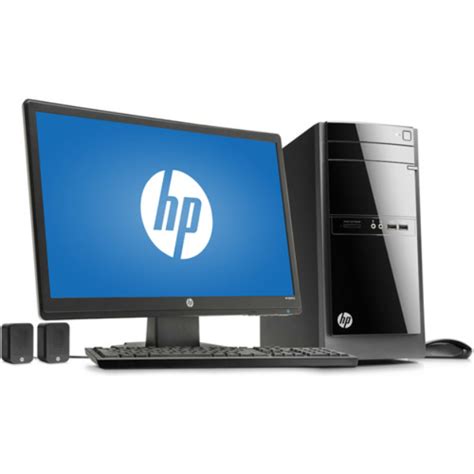 Hewlett Packard HP 110-243wb Desktop PC with AMD A4-5000 Quad-Core ...