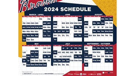 Braves Schedule 2024 Calendar - Bell Marika