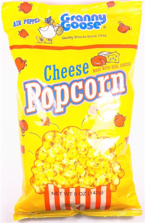 Granny Goose Cheese Popcorn | Snackoree.com