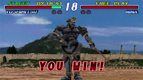 Tekken 2 - YOSHIMITSU Story [PS1] 1080p HD - YouTube