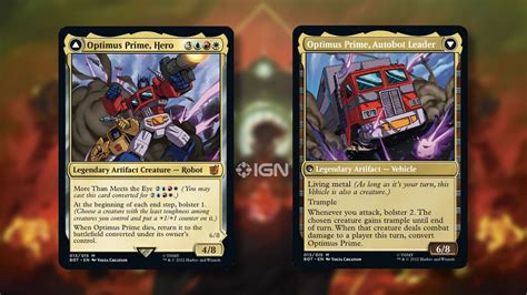 Magic: The Gathering x Transformers Cards Images & Details ...