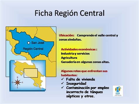 Central | Regiones socieconómicas de Costa Rica