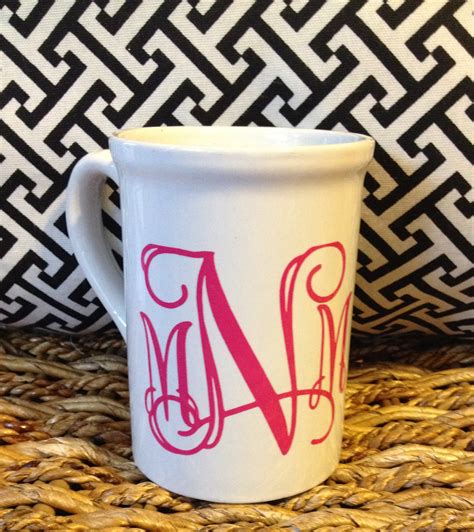 Monogrammed Coffee Mug on Storenvy