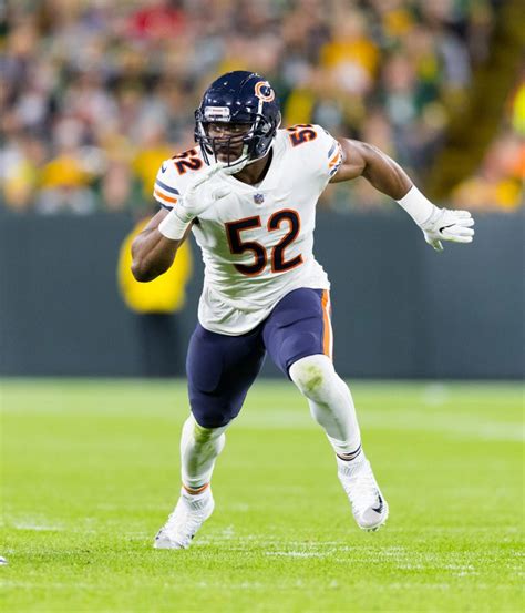 Bears' Khalil Mack Done For Year