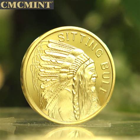 Custom Gold Plated Coins With Good Price 1/2 Oz Gold Plated Brass Round ...