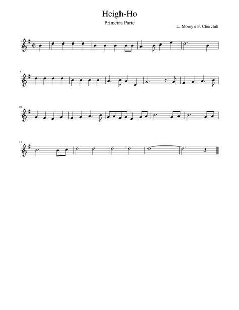 Heigh-Ho Sheet music for Soprano (Solo) | Musescore.com