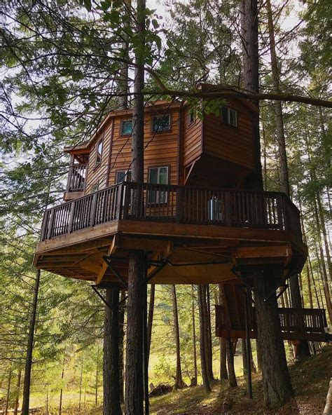 Treehouse Camping: 12 Places to Find Camping in the Branches