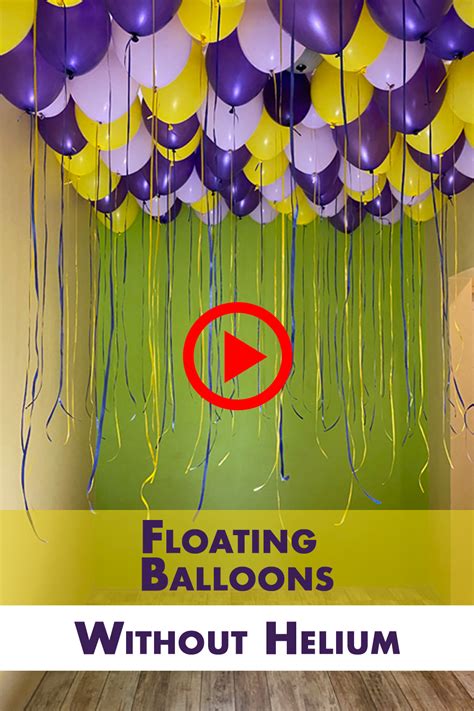 Helium Balloons Diy, Hanging Balloons, Floating Balloons, Balloon Diy, Latex Balloons, Party ...
