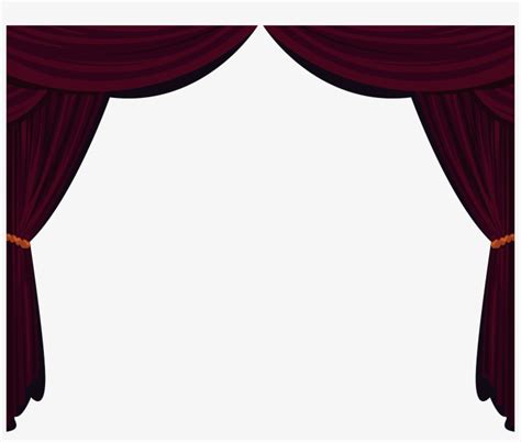 Theater Vector Curtain - Curtain - 3569x2857 PNG Download - PNGkit