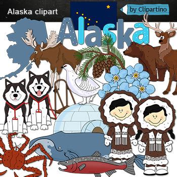 Alaska Animals Clipart For Kids