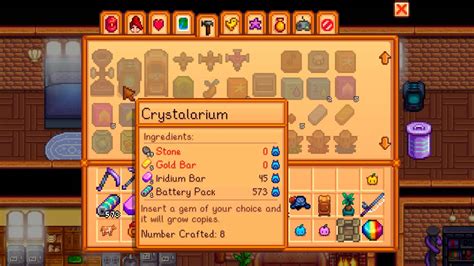 Stardew Valley Crystalarium: How to get and best gems