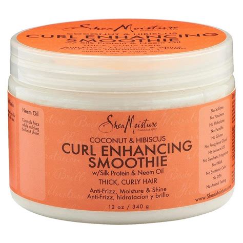 Buy Shea Moisture Coconut & Hibiscus Curl Enhancing Smoothie 12 Oz, Pack of 2 Online in Sri ...