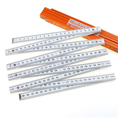 Wholesale Plastic 1 Meters 10 Folds Double Sided Folding Ruler - Ruler ...