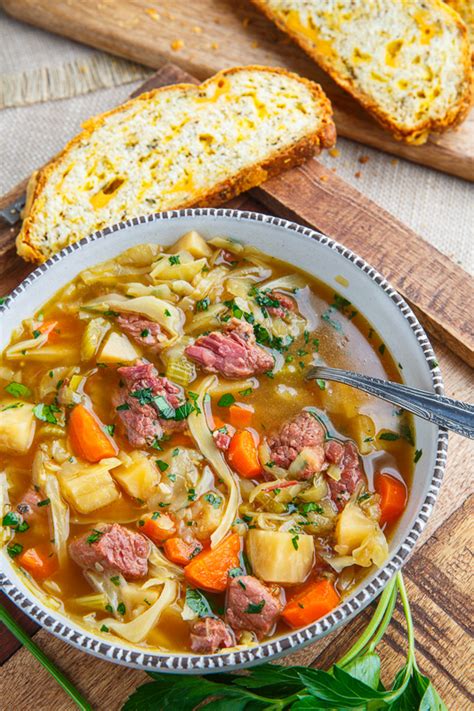 Corned Beef and Cabbage Soup - Closet Cooking