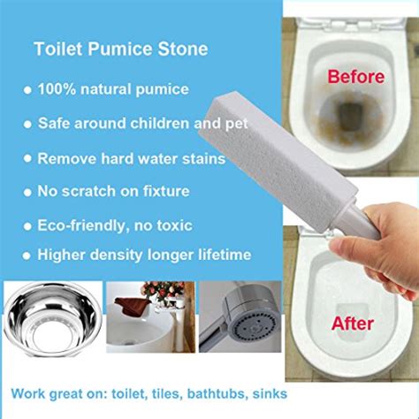 Pumice Stone Toilet Bowl Cleaner with Extra Long Handle Pumice Stone ...