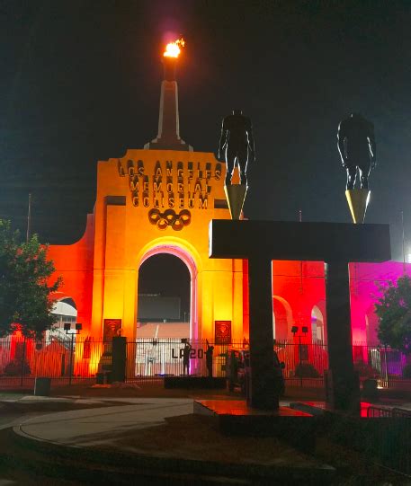 Coliseum At Night | Inside USC with Scott Wolf