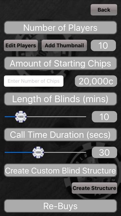 Poker Blinds Timer by Paul Andrew Herbert