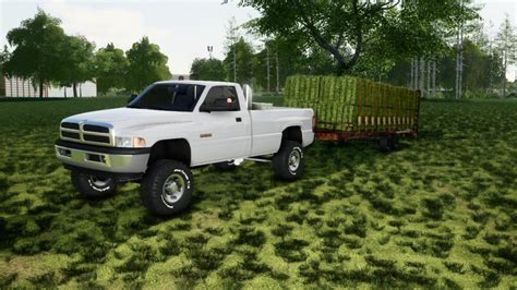 Mod 1995 Dodge 3500 Single Cab SRW v1.0 - Farming Simulator 22 mod, LS22 Mod download!