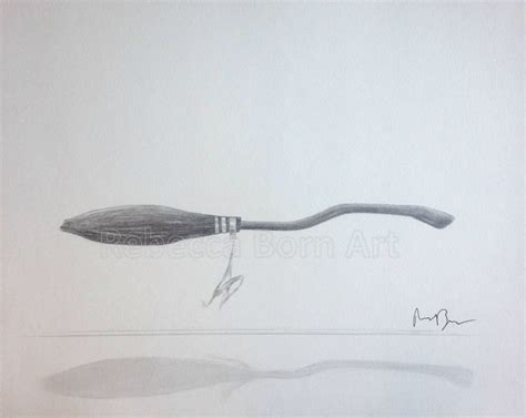 Harry Potter Broom Pencil Drawing | Etsy | Harry potter drawings, Harry ...