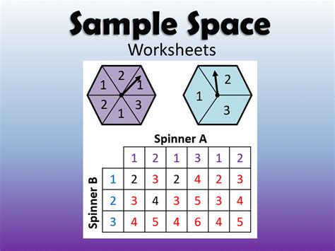 Sample Space Worksheets | Teaching Resources