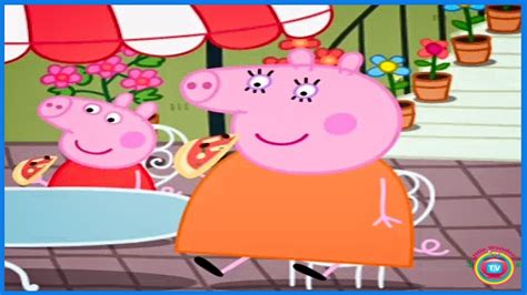 Peppa Pig's Holiday Gameplay: Lets Make Pizza with Peppa Pig & George Pig - partyfungame.com