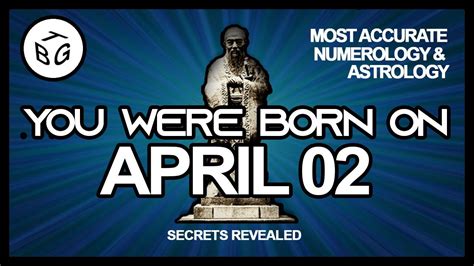 Born on April 2 | Numerology and Astrology Analysis - YouTube