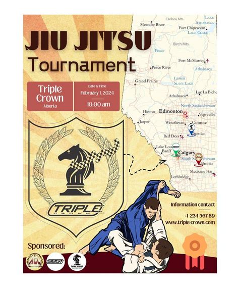 Entry #39 by firdha14 for Vintage Jiu Jitsu Tournament Poster | Freelancer