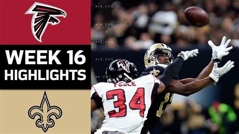 Falcons vs. Saints | NFL Week 16 Game Highlights - YouTube