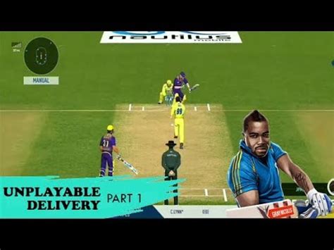 Real Cricket - Unplayable Delivery Multiplayer (Part 1) - YouTube