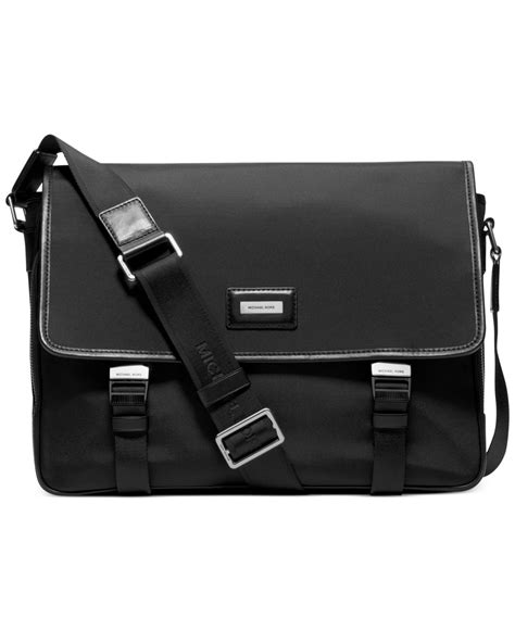 Michael Kors Windsor Large Messenger Bag in Black for Men - Lyst