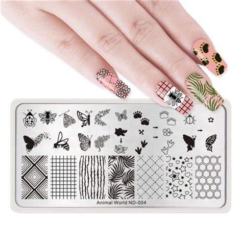 Nail Art Stencils – Sugar & Cotton