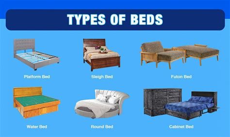 Types of Beds-Platform, Sleigh, Futon, Oversized Beds