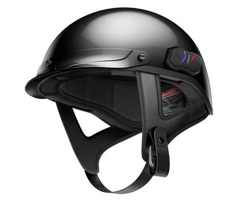 Sena Cavalry Bluetooth Cruiser Motorcycle Half Helmets Smart Wireless ...