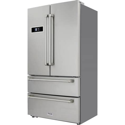 Thor Kitchen Counter Depth 20.85 cu. ft. French Door Refrigerator in ...