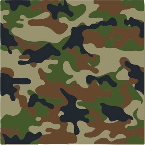 Green Camo Camouflage Seamless Pattern Jungle Army Print | Etsy