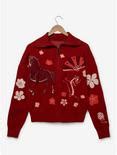 Disney Mulan Icons Zippered Women's Sweater - BoxLunch Exclusive | BoxLunch