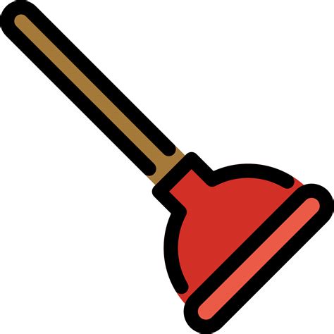 "plunger" Emoji - Download for free – Iconduck