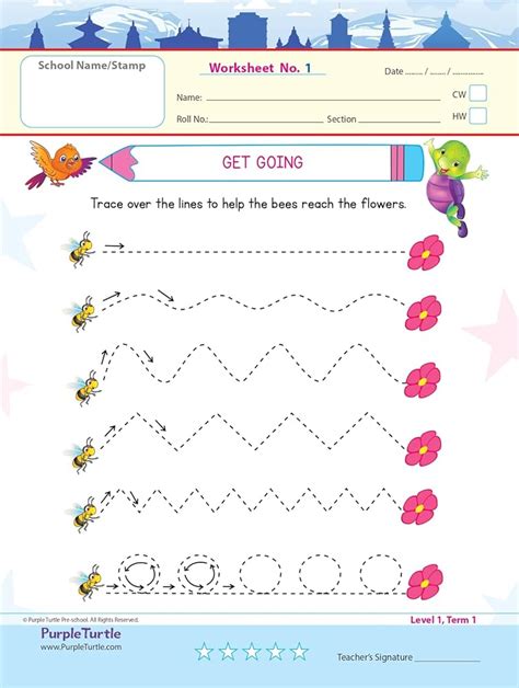 Free Printable Cutting & Tracing Practice Worksheets - The Craft - Worksheets Library